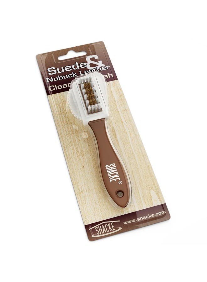 Shacke منظف فرشاة جلد سويدي ونوبوك 4-طرق - Image 2